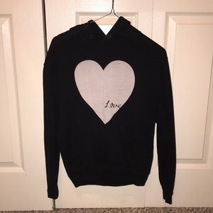 F21 Love hoodie